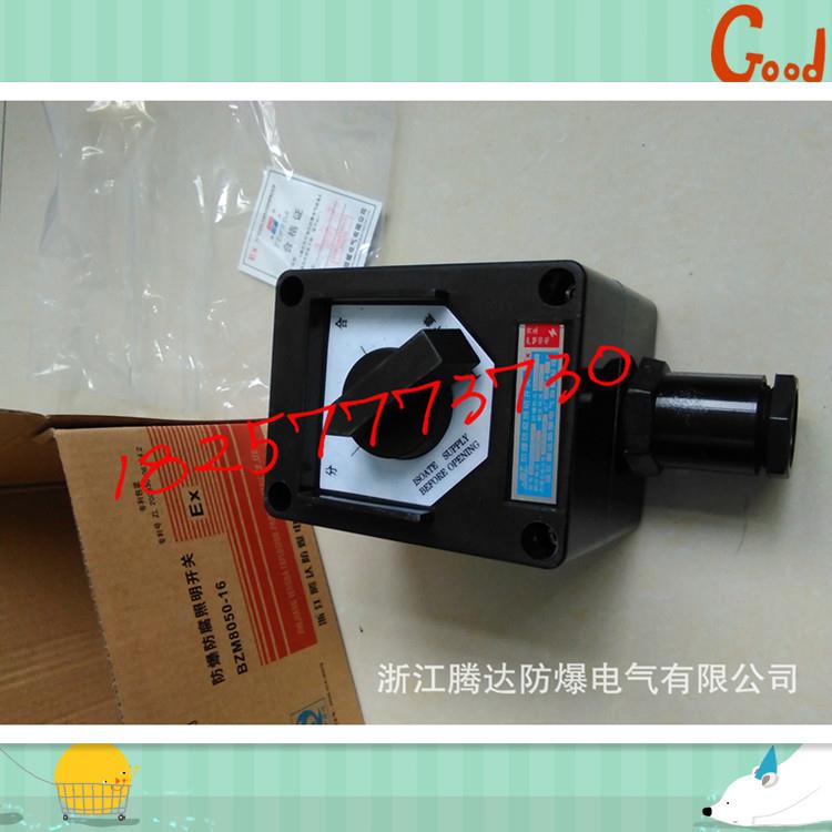 16A腾达防爆防腐照明开关主令控制开关bzm8050-10防爆标志IICt6