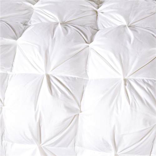 扭花面包羽绒被芯9FW98115白音鹅绒被冬被立体全棉加子厚双人被静