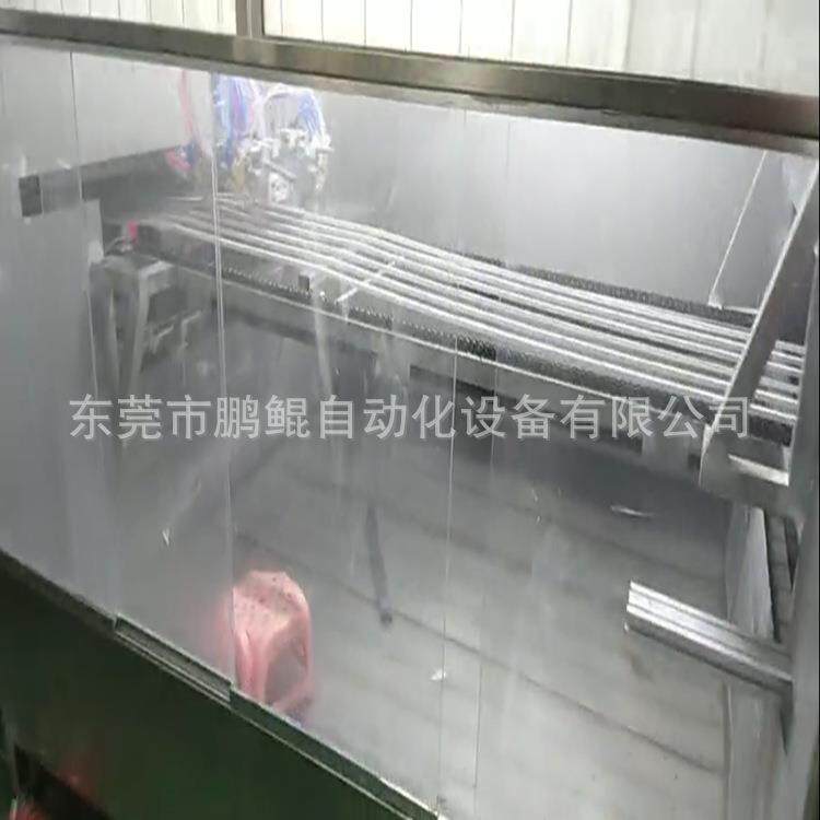 厂家直销自动上下料LED胶管喷烤流水线 1出6胶管手感油自动喷涂机