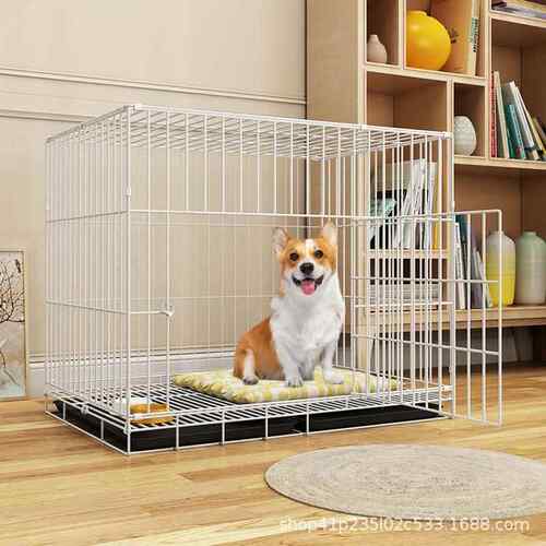 狗笼子中型犬室内家用小型犬泰迪柴犬博美比熊宠物专用铁猫笼狗窝