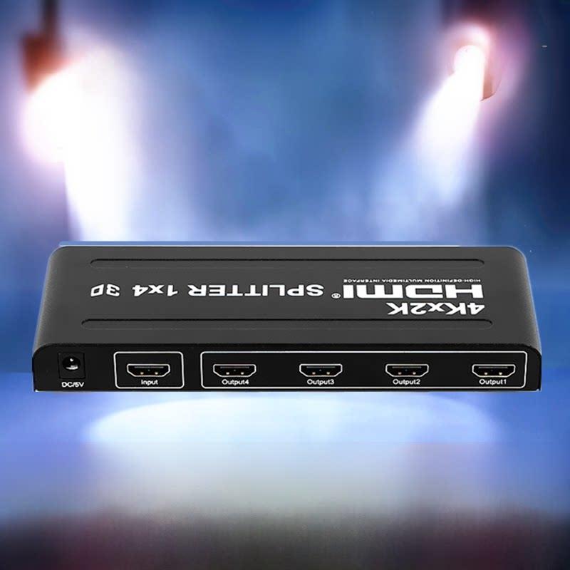 HDMI分配器1进4出4K一点四一点三HDMI屏幕支持2 23 16 18端口高清