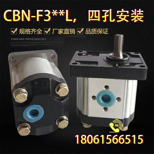 前端盖四孔安装侧装泵CBN-F314L/F310L/F306L/F316L/F320L/F325L
