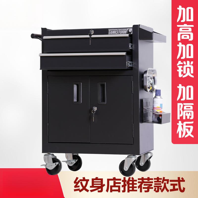 多功能推车工具车抽屉式移动工具柜子车间用汽修工具箱纹身工作台
