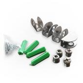 金饰龙小号半柜圆玻璃金饰龙衣层板夹夹展柜屏风8夹厘玻璃层板固