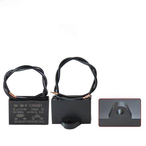 cb61吊扇抽油烟机启动电容500V 0.8/1/1.5/1.8/2/2.5/3/4Uf