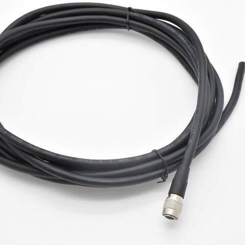 HRS广濑快速连接器M12公母连接器HR10A-10P-12S带线材航空插头