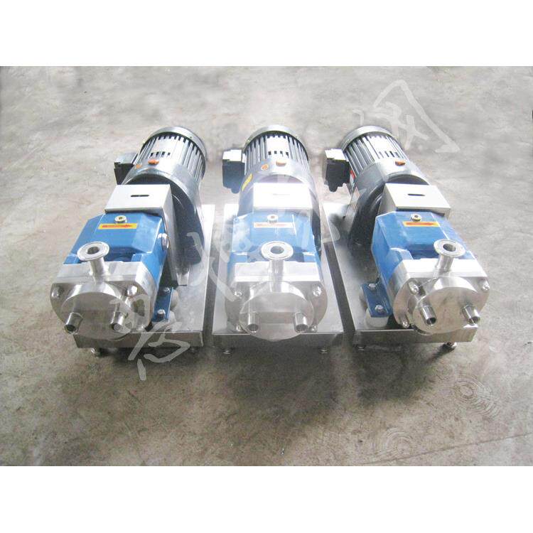 厂家直销 不锈钢转子泵 食品泵 LQ3A-66 耐腐蚀 凸轮转子泵