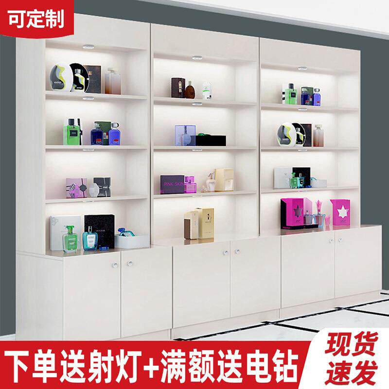 货架展示柜陈列化妆品置物架产品饰品样品母婴店超市多层手办柜子