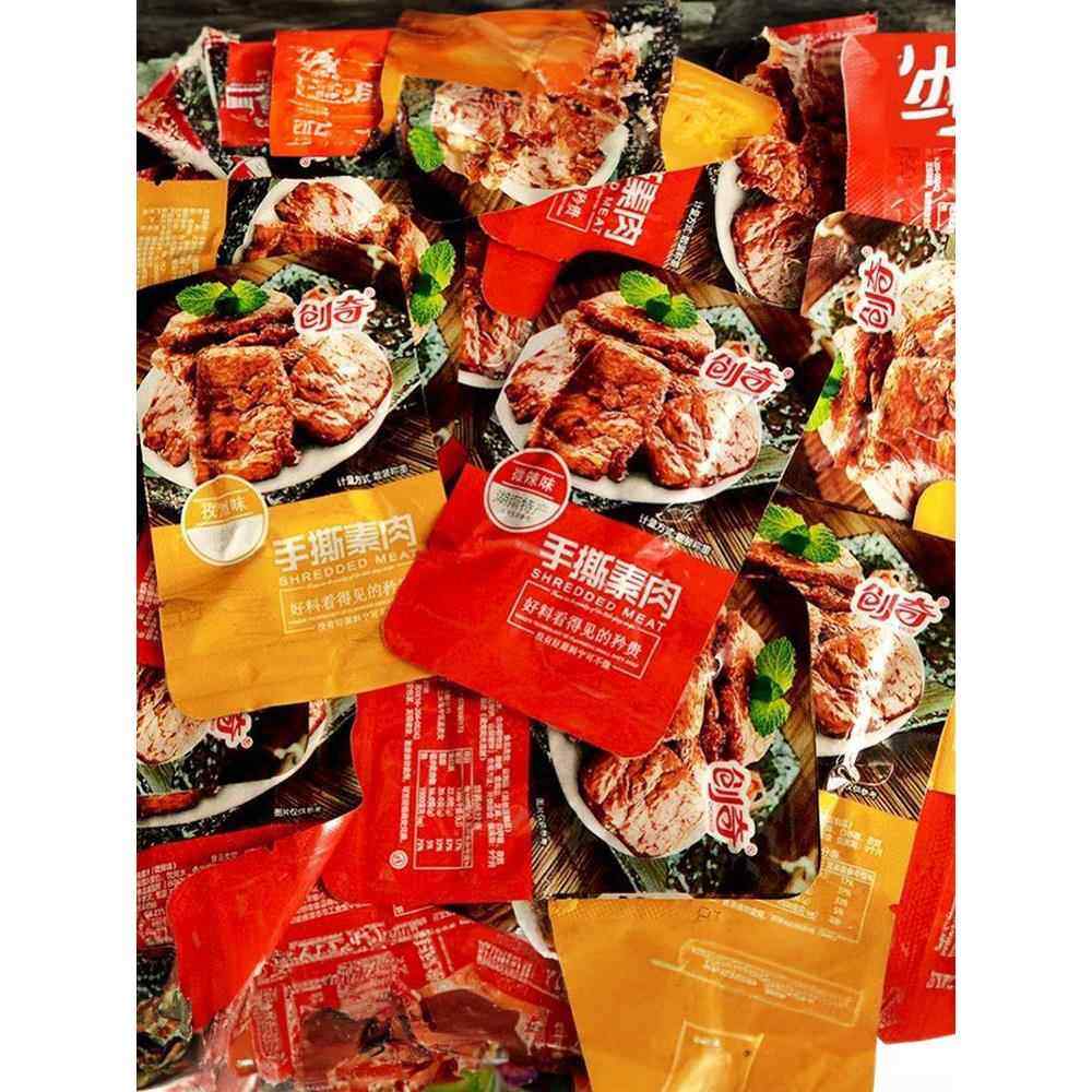 创奇手撕素肉素牛排豆制品大豆独立小包装口味豆干零食休闲小零食,零食/坚果/特产,素肉,淘宝优惠券,粉丝福利购,淘宝优惠卷