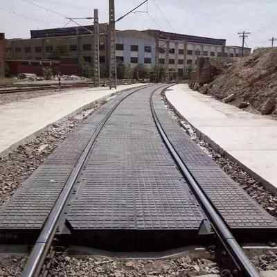 道口板P50铁路铺面板橡胶路嵌丝水YH34543泥枕P60平铁交道口垫板