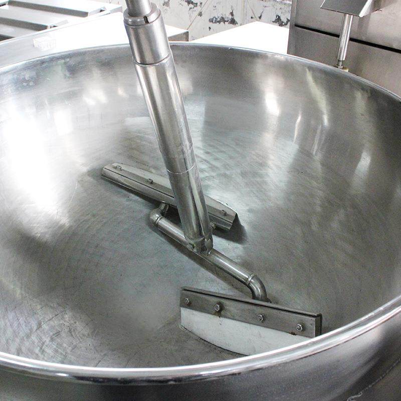 源头厂家蒸汽电加热夹层锅大型餐厅食堂熬汤烧菜熬粥600L夹层锅