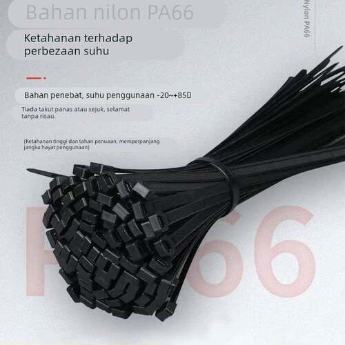 pa66尼龙扎带UL国标自锁加宽捆绑带cable ties塑料工业级束线带