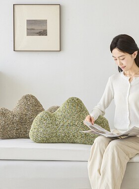 SXYK-G08床上靠山抱靠垫办枕公室腰靠背垫窗客厅沙发卧室护飘山形