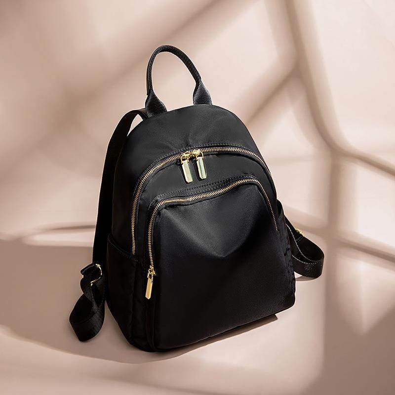 牛津帆布双肩包女年新款韩版时尚潮流旅行包女士大容量小背包