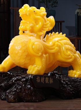 招财貔貅摆件大号皮丘家居客厅装饰玄关公司工厂乔迁店铺开业礼品