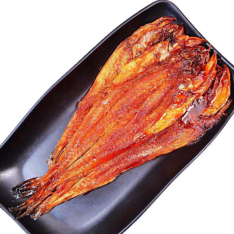 汪清红云辣鱼正宗延边风味鱼小吃零食速食红云小菜香辣明太鱼包邮