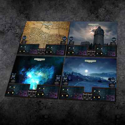 【安妮桌游】 诡镇奇谈 卡牌版SOLO/双人牌垫 Arkham Horror