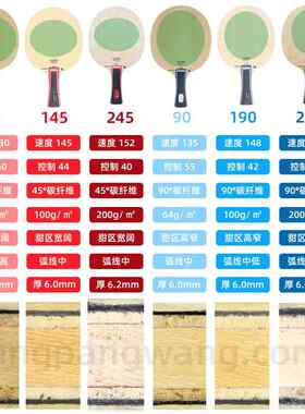 新款IGA斯蒂卡4S5斯帝卡碳素45 145 T901 90乒乓球拍底板