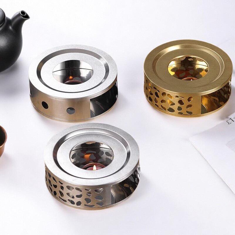 不锈钢温茶器蜡烛加热咖啡暖炉家用加热底座煮花茶保温热茶暖茶炉