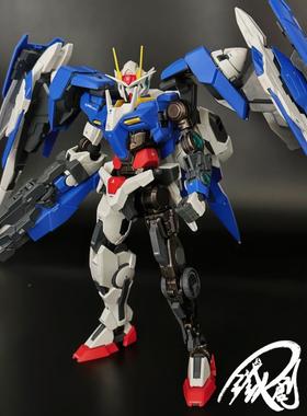 现货铁创MG1/100 00Q全刃式 00R XN七剑合金骨架模型改件送特典灯