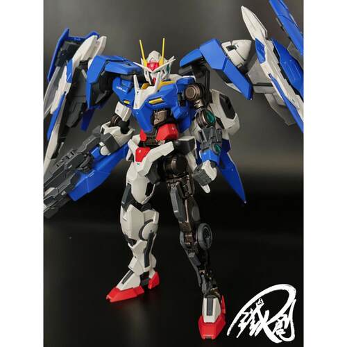 现货铁创MG1/100 00Q全刃式 00R XN七剑合金骨架模型改件送特典灯