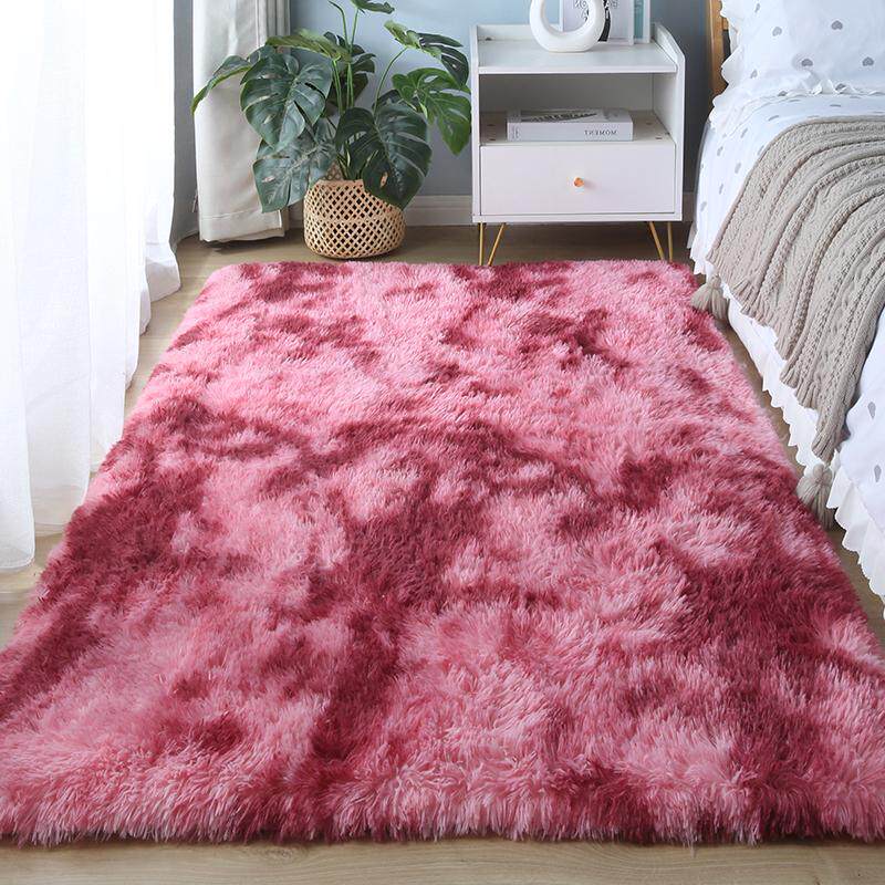 窗窗台长毛绒少女装饰v3fp飘垫垫子房间卧室垫垫地白色拍照阳台地