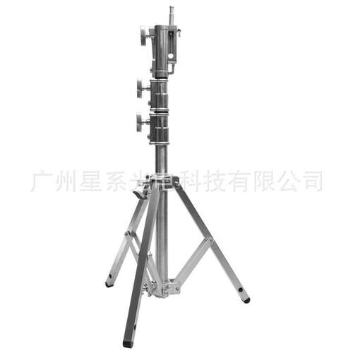 直销高品质灯光摄影器材小矮腿魔术腿不锈钢灯架