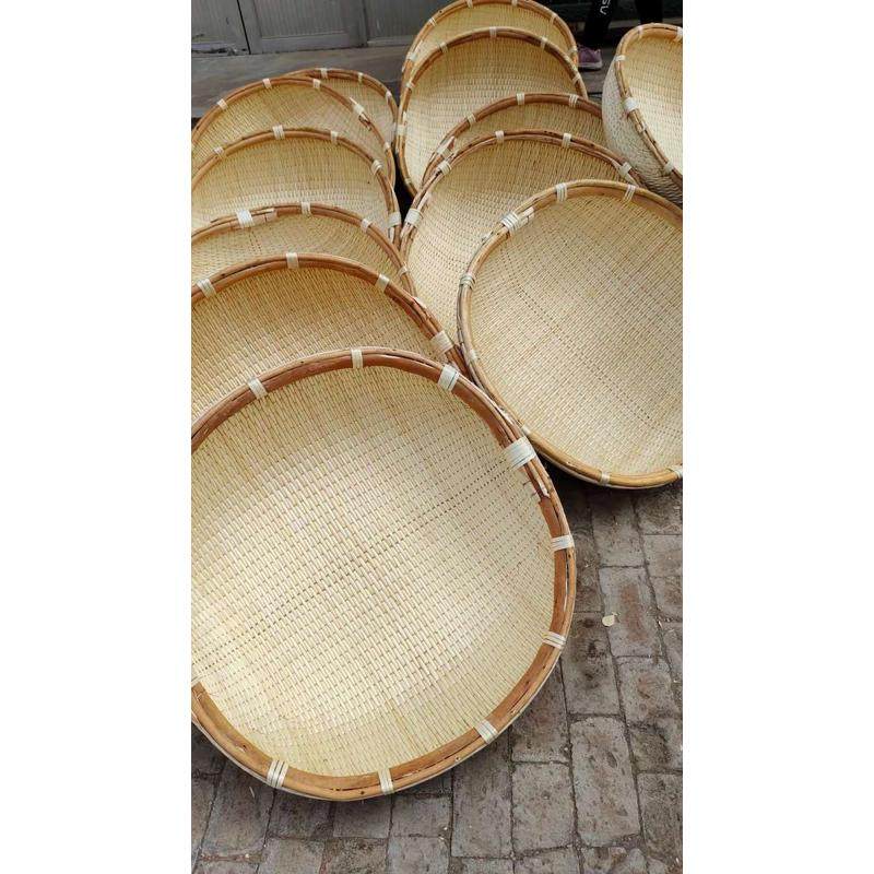 簸箕编织家用柳编笸箩藤编收纳筐馒头现捞箩筐柳条饼馍圆形大号,特色手工艺,竹编/竹雕,淘宝优惠券,粉丝福利购,淘宝优惠卷