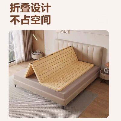 实木硬床板护腰板垫床架铺板可折叠榻榻米排骨架护脊椎松木硬板床
