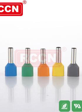 EW双线管形绝缘端子EW系列多种规格冷压接线绝缘端子钳