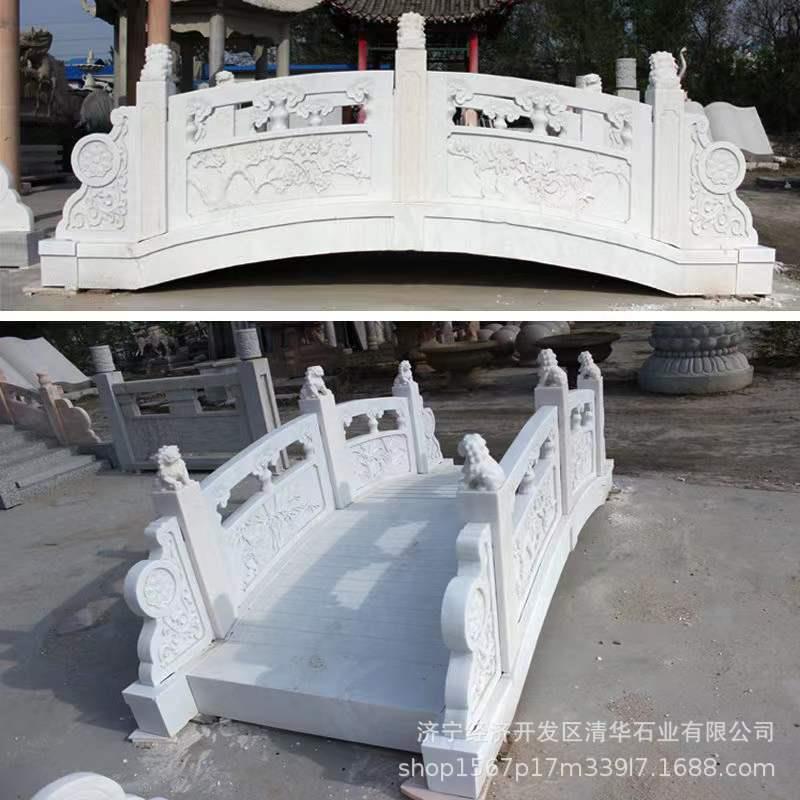 直供青石石桥别墅庭院景区流水石桥栏杆支持来图制作花岗岩石桥