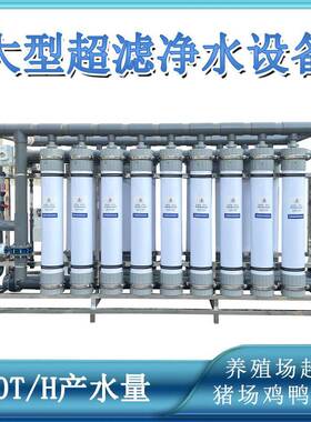 50T/H过滤河水井水地下水猪场养殖场猪场鸡鸭场超滤净水处理设备