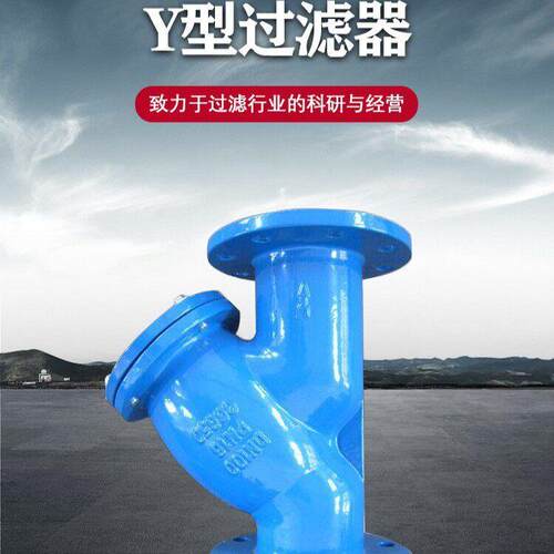 利菲尔特 碳钢 Y 型过滤器 铸钢滤网 水油气体过滤 管道粗滤器