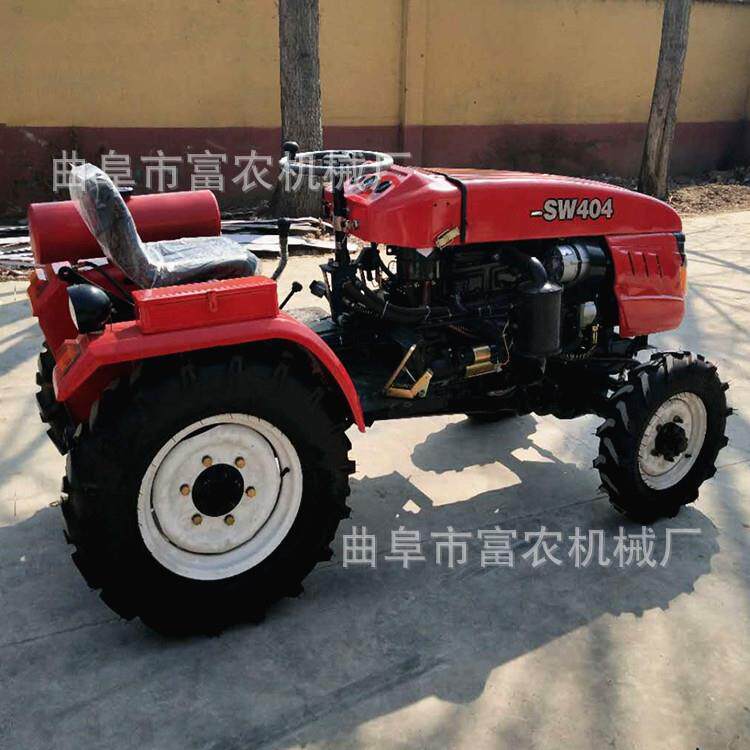 旱两水用型拖拉机小型28小马力缸HOB四单轮拖拉旋耕机