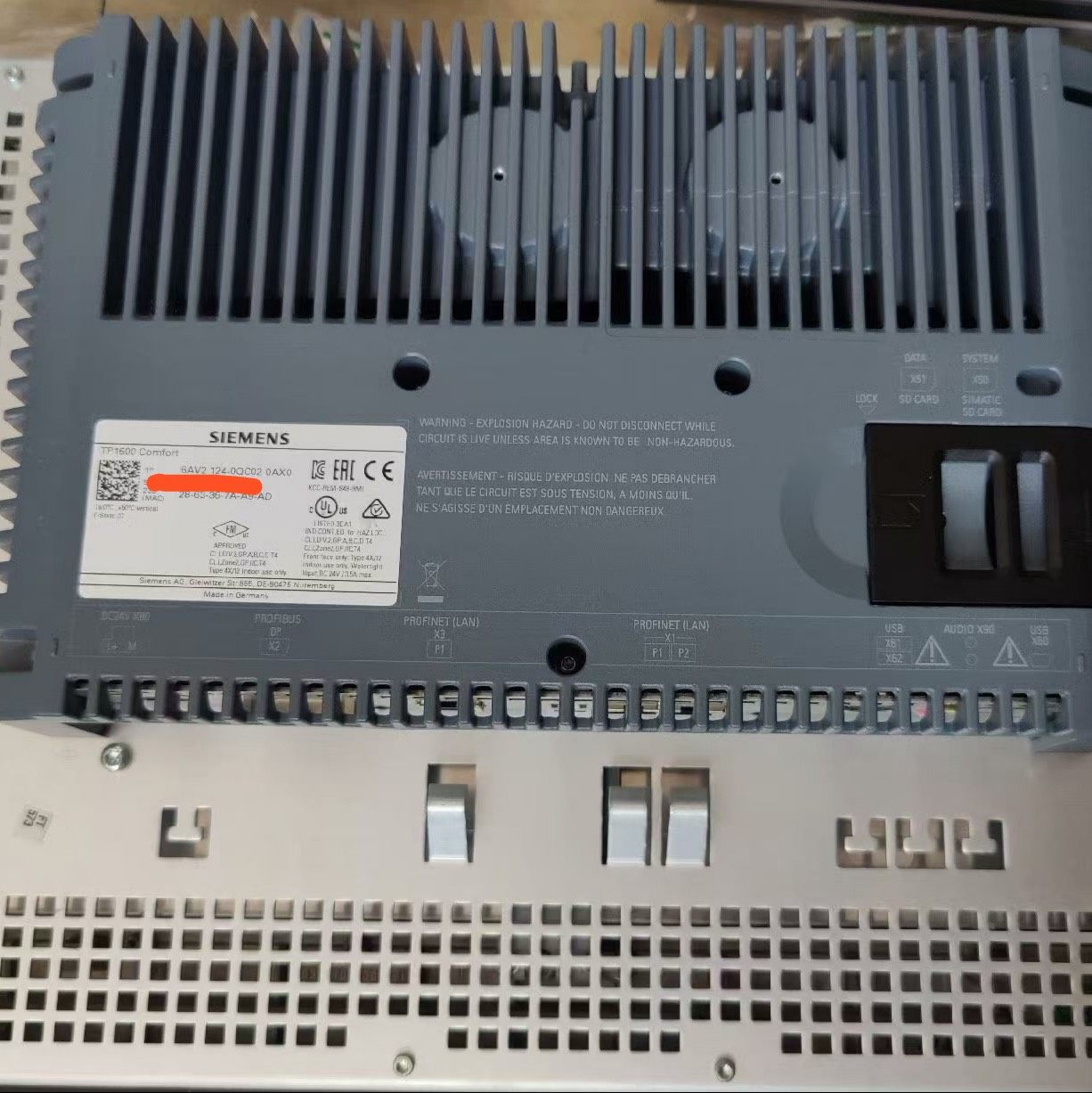 6AV2124-0QC02-0AX0拆机，功能正常 已测试功