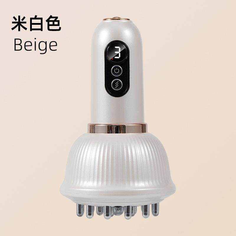 便携式智能电动按摩仪 加热走罐真空负压拔罐器 吸痧家用按摩刷