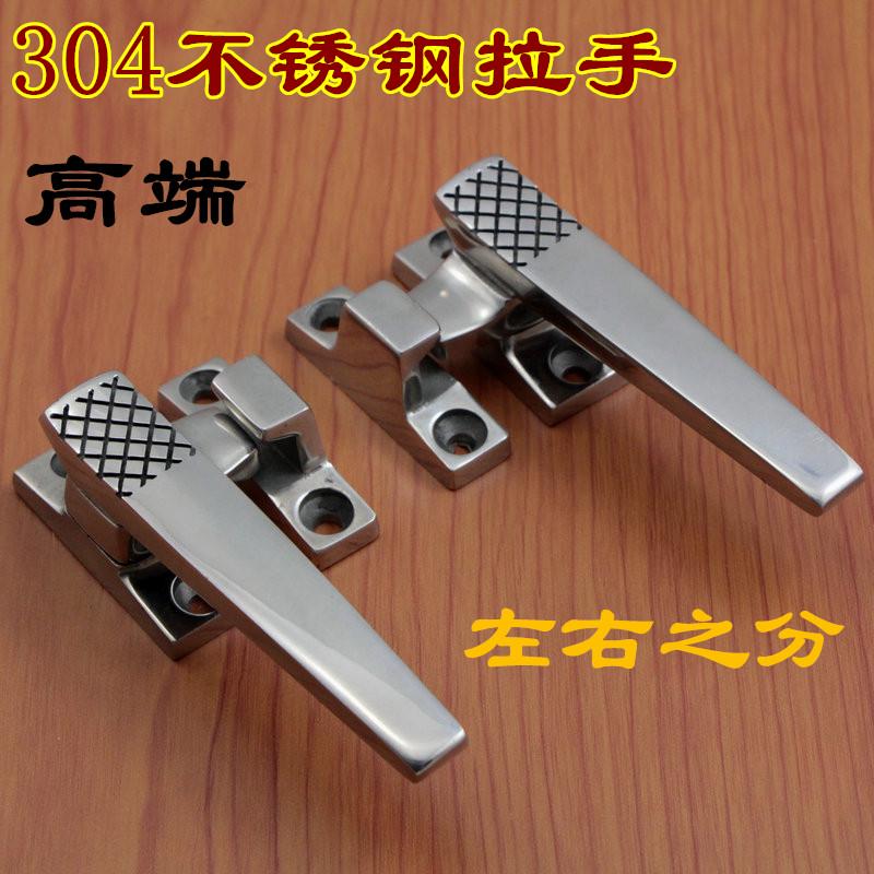 旋转压紧式门把手锌合金烘箱拉手蒸饭车蒸柜拉手烘箱把手烤箱门锁