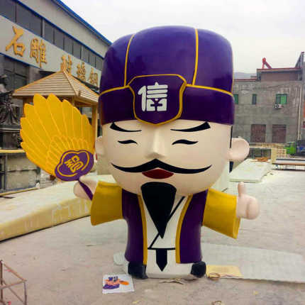 卡通人物雕塑厂家大型玻璃钢商场美陈园林景观雕塑户外摆件装饰品
