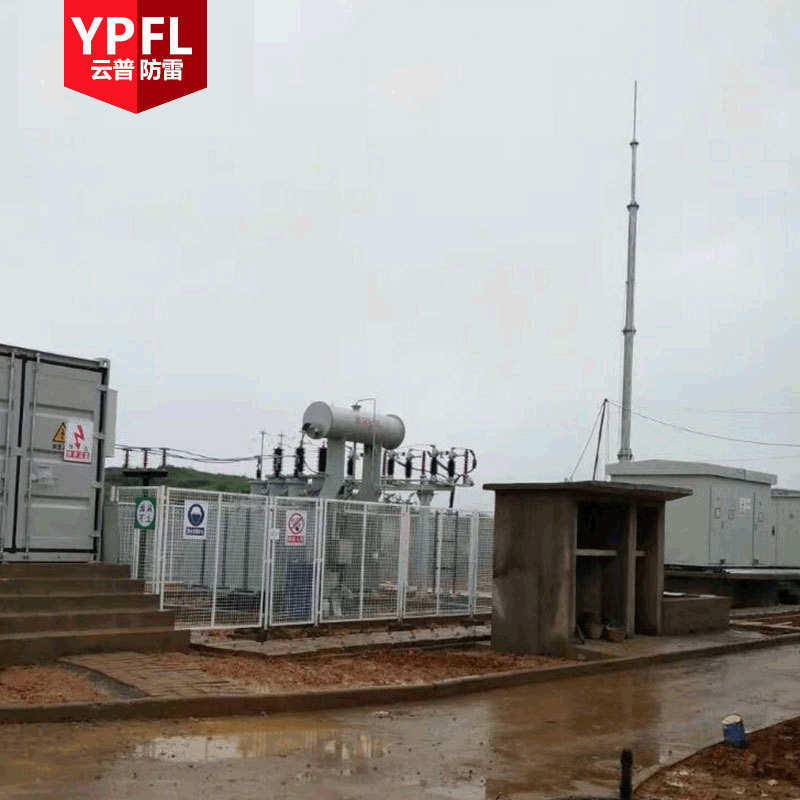 厂家5-60米GH防雷塔 独立避雷针塔环形钢管避雷塔热镀锌避雷塔