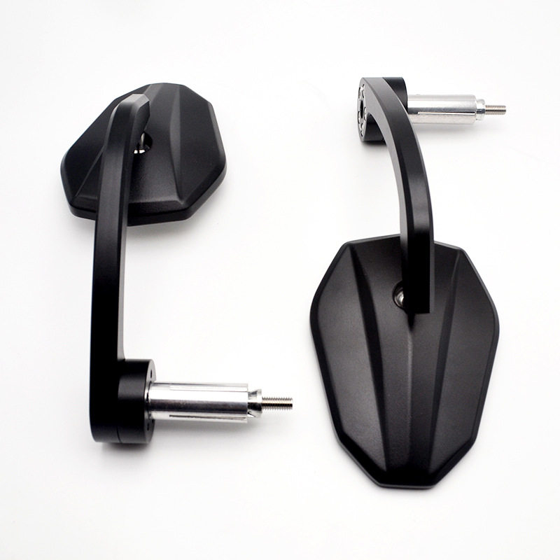 摩托车改装后视镜手把镜通用22mm全铝倒车反光镜 CBR镜子