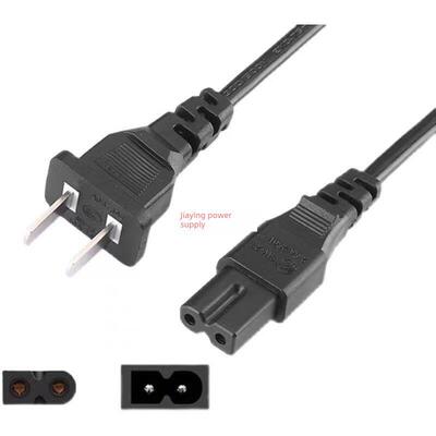 适用适用AOC电脑显示器I3284VW5显示屏专用电源线一圆一方D字型2