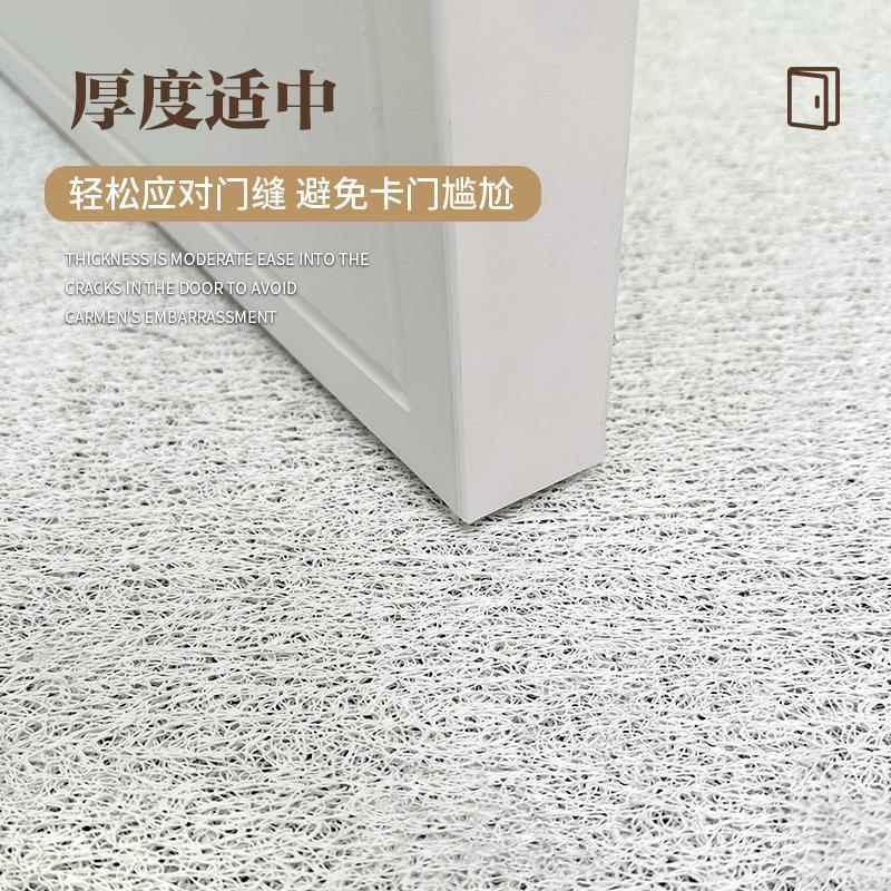 爱猫咪10238463入户可门地垫丝圈VC防滑脚垫刮沙除可尘P耐磨进门