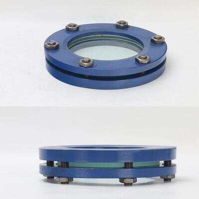 容器设备视镜304316L不锈钢带冲洗装置视镜