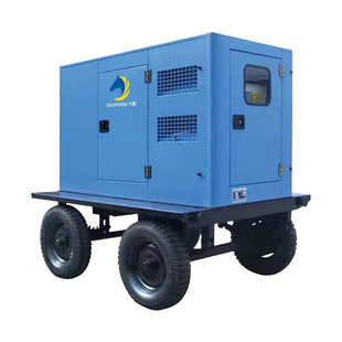 式 柴油音型建筑工地静矿山拖车移动50kw发电机组出售户外电源备用