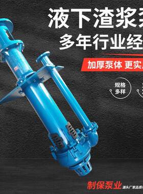 供应YZ液下渣浆泵排涝清淤泵高铬合金大流量抽沙泥浆泵