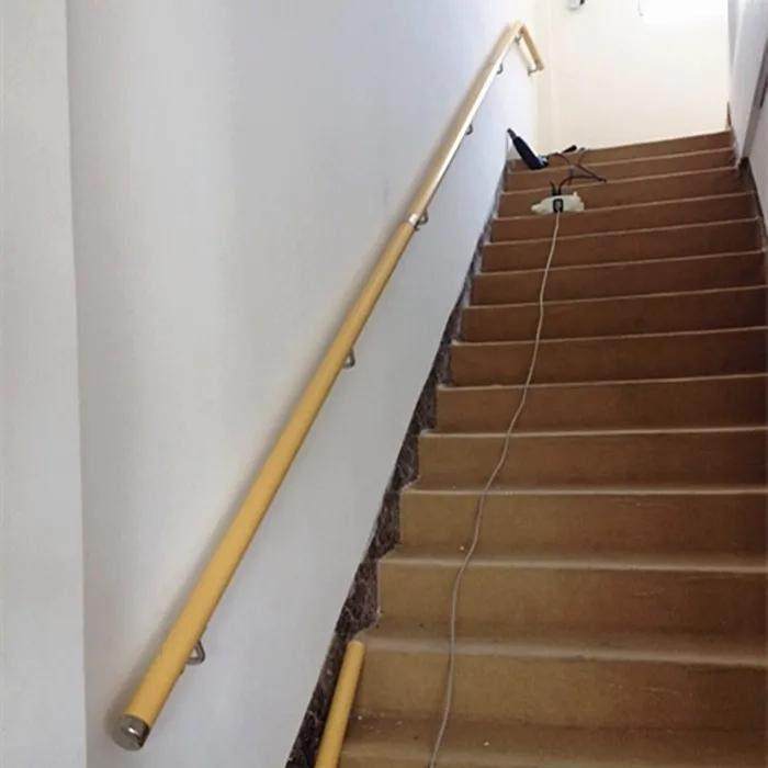 墙上装简约扶手室内走廊平台楼道可弯高分子PVC楼梯扶手家用工程