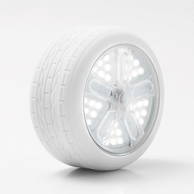 新品品创意礼 多功能胎灯 强磁铁Q20遥控RG轮应急帐篷防B水LED野