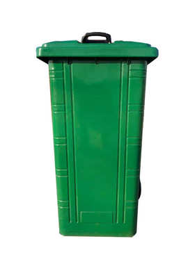 铁质 240升挂车分类 绿色环卫镀锌钢板垃圾桶