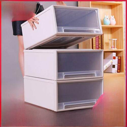 Thicken oversized clothes storage box plastic drawer type