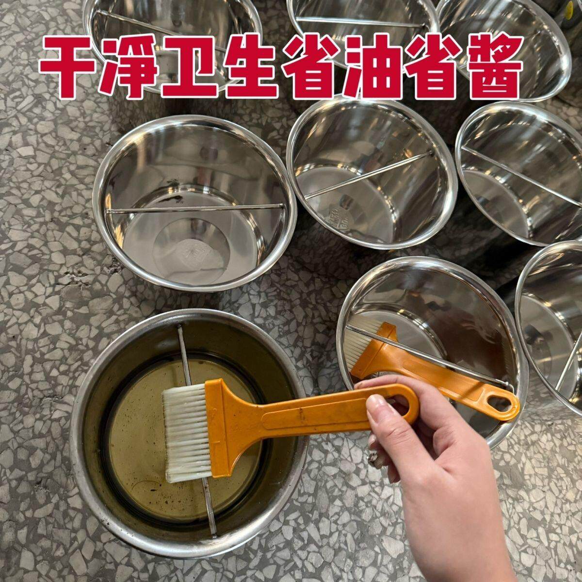 304不锈钢味盅酱油罐料缸调味罐油盆炖盅厨房带盖子调味盒商用